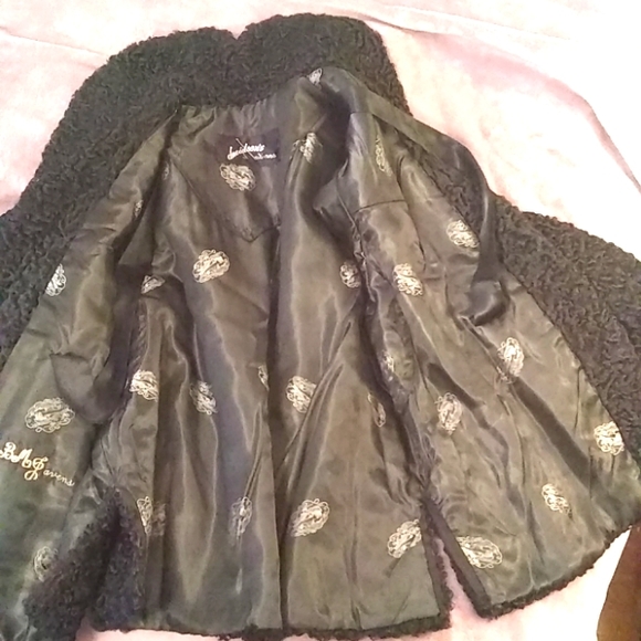 Davidson's of Indiana Genuine Lamb Fur Jacket  Sz L - Picture 3 of 10